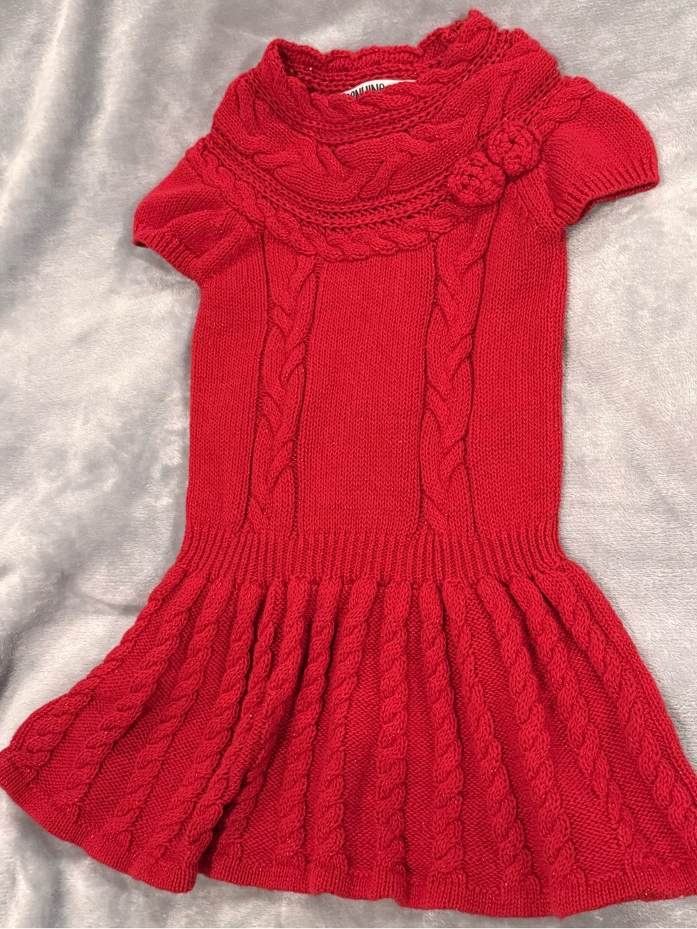 18 Months Red Sweater Dress